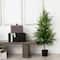 5ft. Unlit Norfolk Pine Artificial Potted Christmas Tree